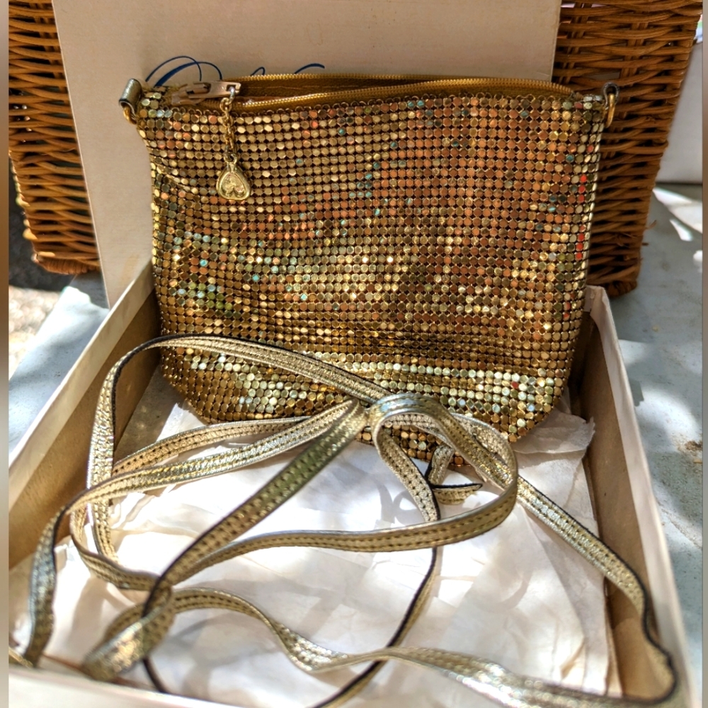 Whiting & Davis metal mesh bag